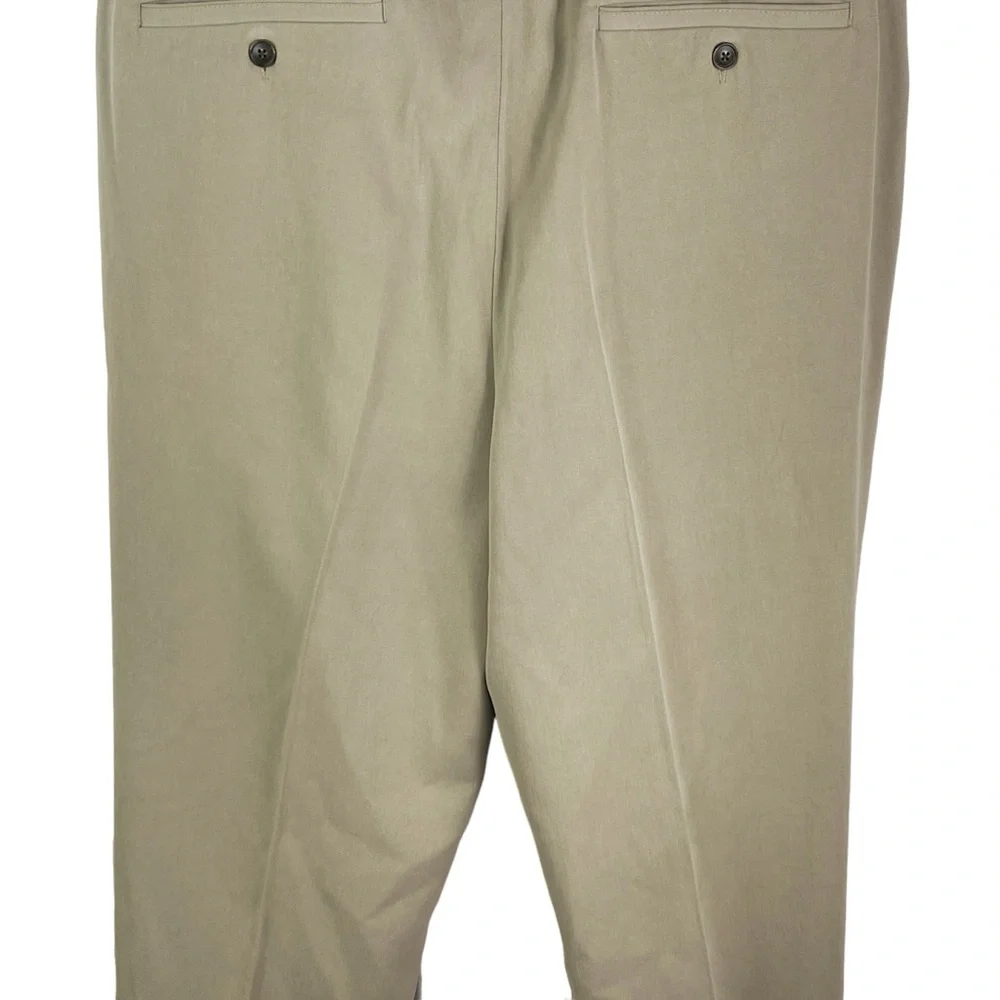 Tommy Bahama 100% Silk Chino Pants Tan Relaxed Fit Men’s 36x30